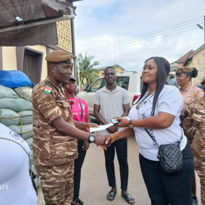 Donation to Kumasi Central Prison